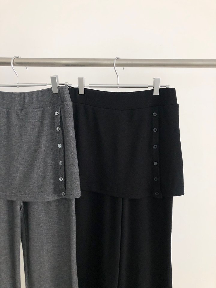 Jeiin - Korean Women Fashion - #pursuepretty - Block Pants - 4