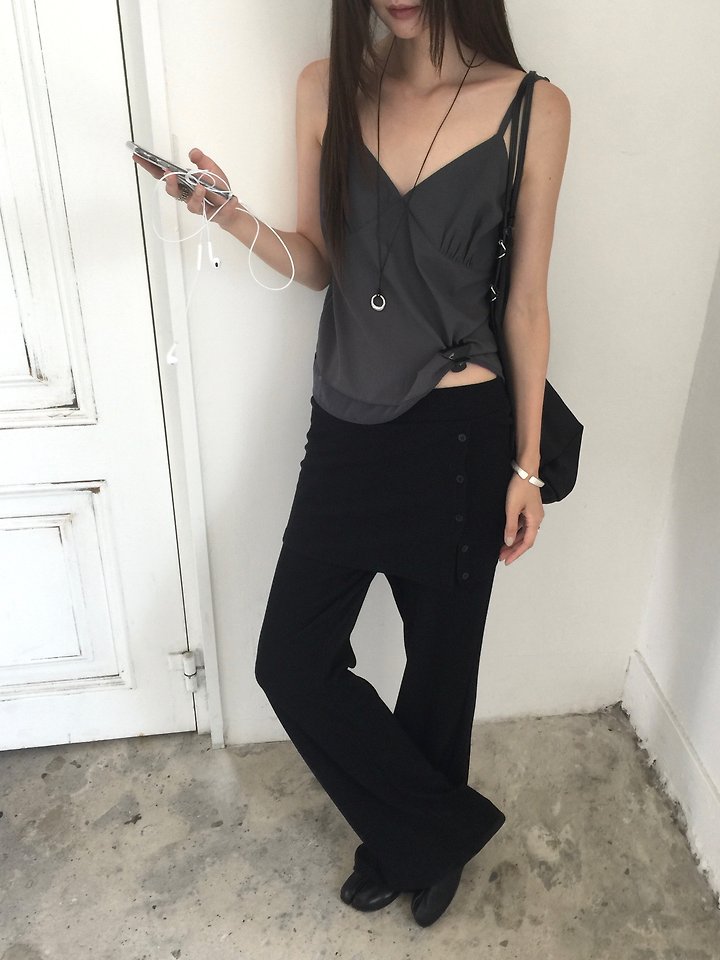 Jeiin - Korean Women Fashion - #romanticstyle - Block Pants - 5