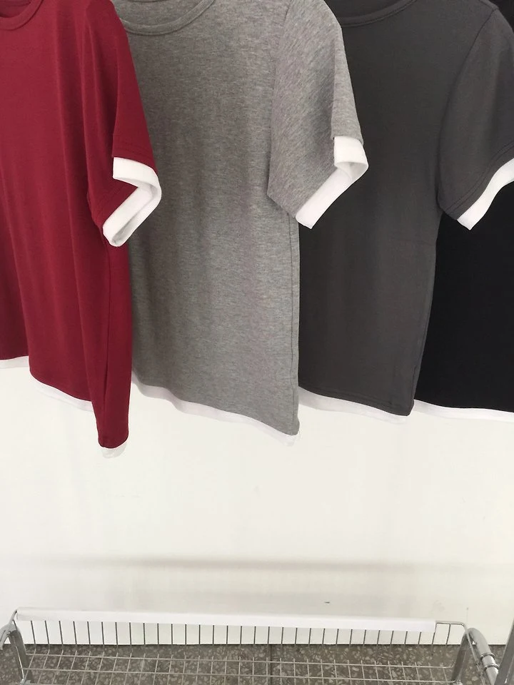Jeiin - Korean Women Fashion - #romanticstyle - Plat Tee - 4