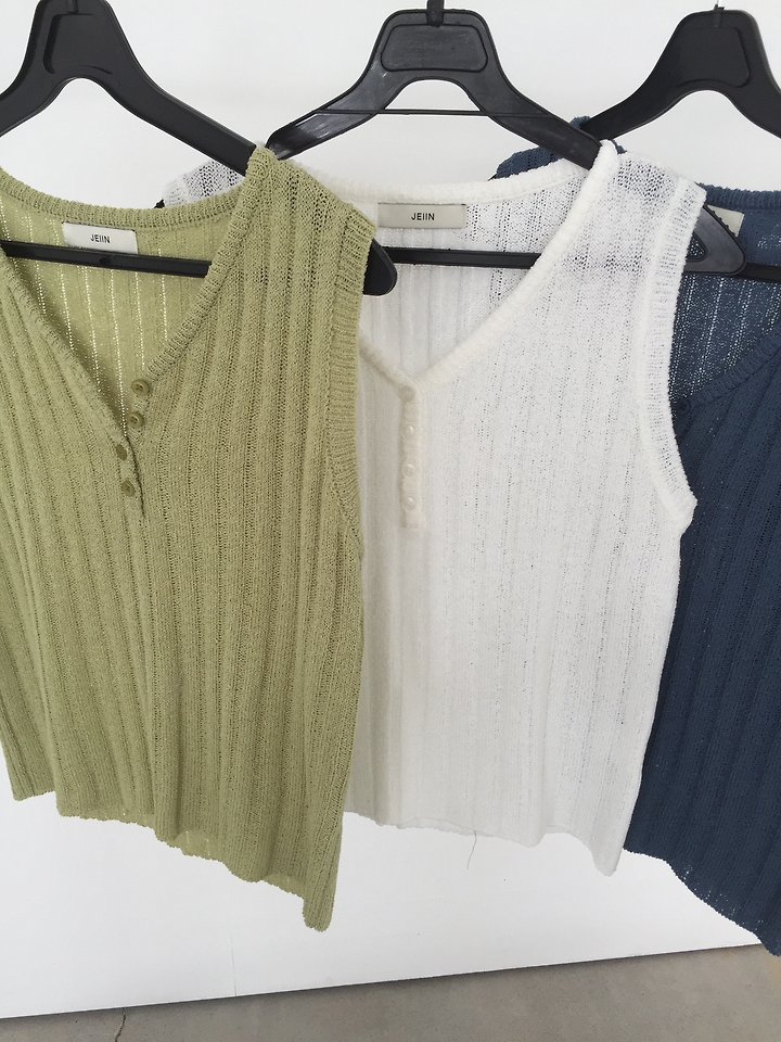 Jeiin - Korean Women Fashion - #thatsdarling - Tis Sleeveless Top