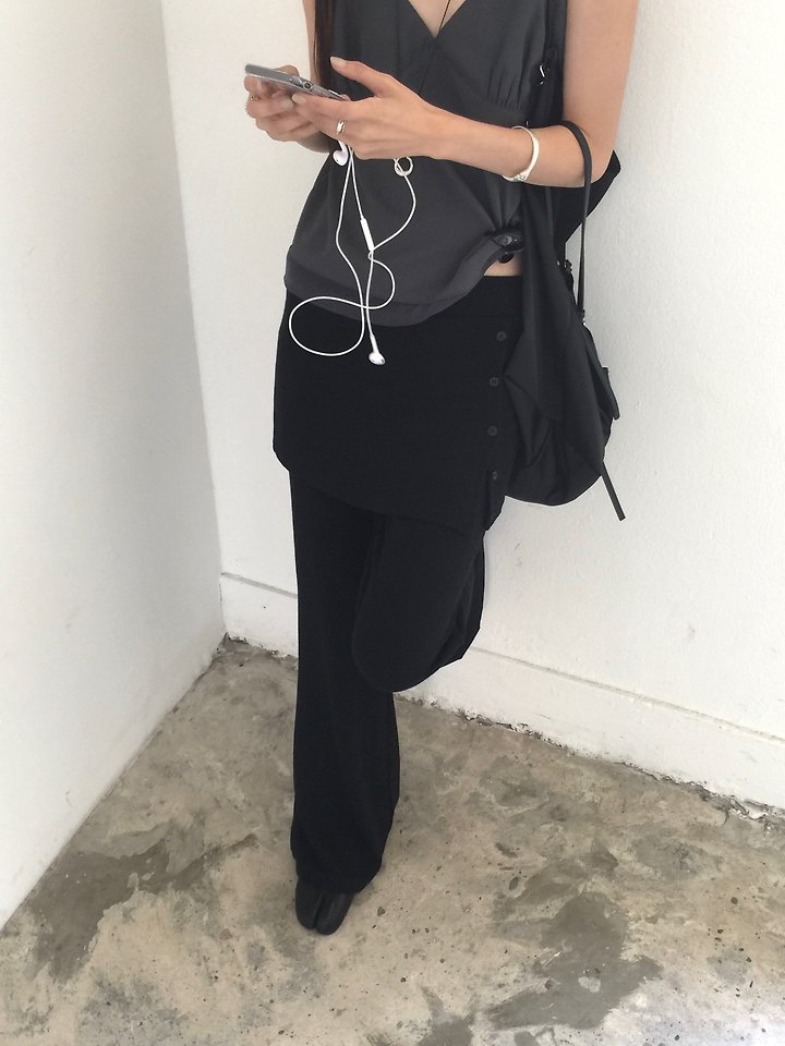 Jeiin - Korean Women Fashion - #thelittlethings - Block Pants - 8