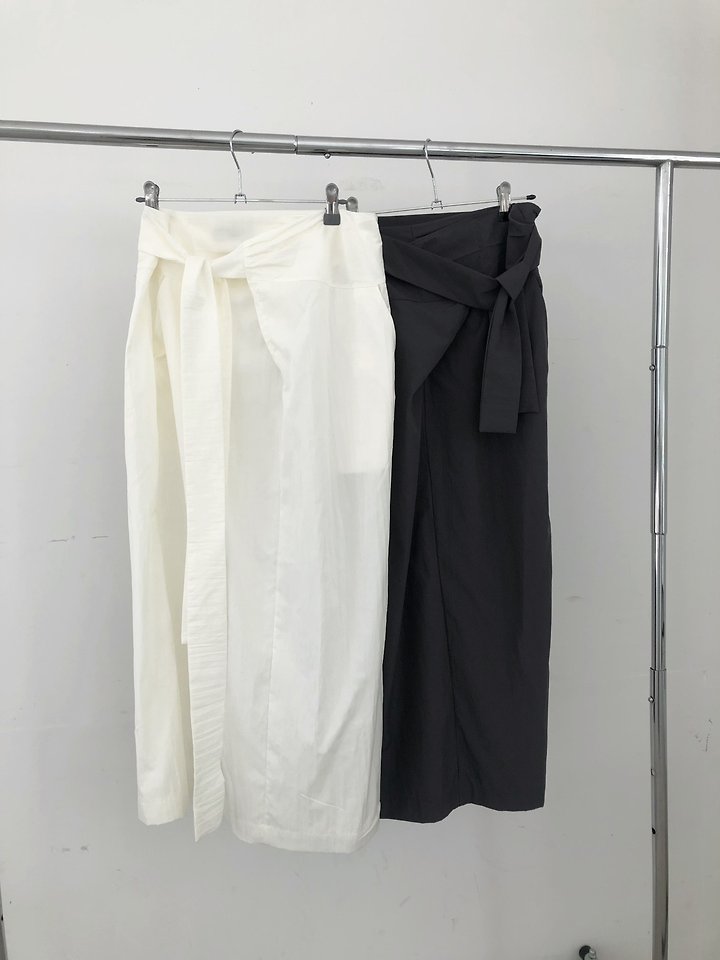 Jeiin - Korean Women Fashion - #thelittlethings - Rene Wrap Skirt