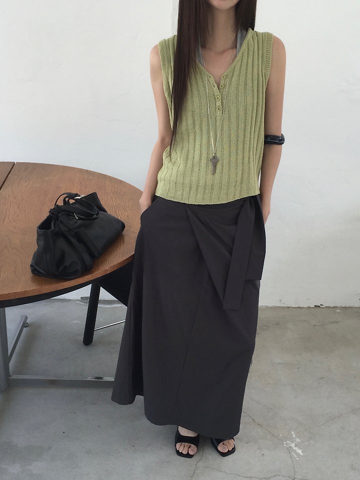 Jeiin - Korean Women Fashion - #womensfashion - Tis Sleeveless Top - 12