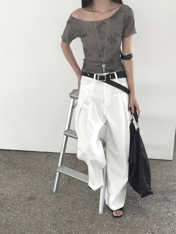 Jeiin - Korean Women Fashion - #womensfashion - Daisy Tee - 11