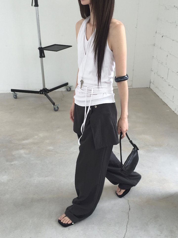 Jeiin - Korean Women Fashion - #womensfashion - Easy Sleeveless Top - 5