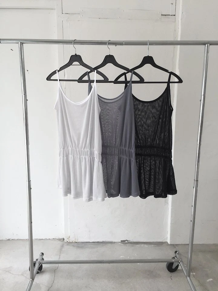 Jeiin - Korean Women Fashion - #womensfashion - Mesh One-piece - 2