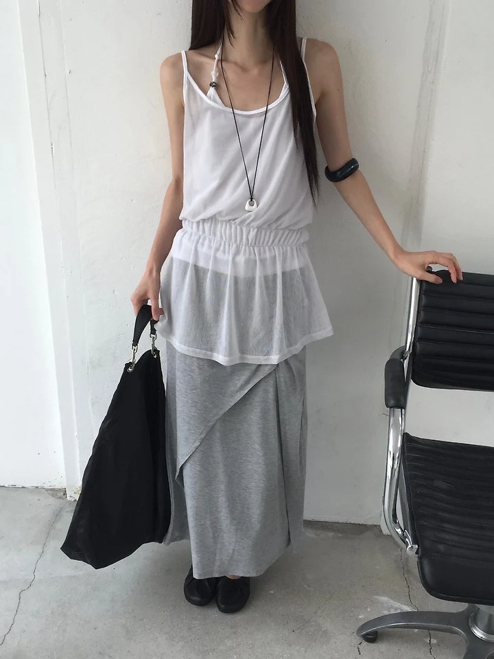Jeiin - Korean Women Fashion - #womensfashion - Mesh One-piece - 8