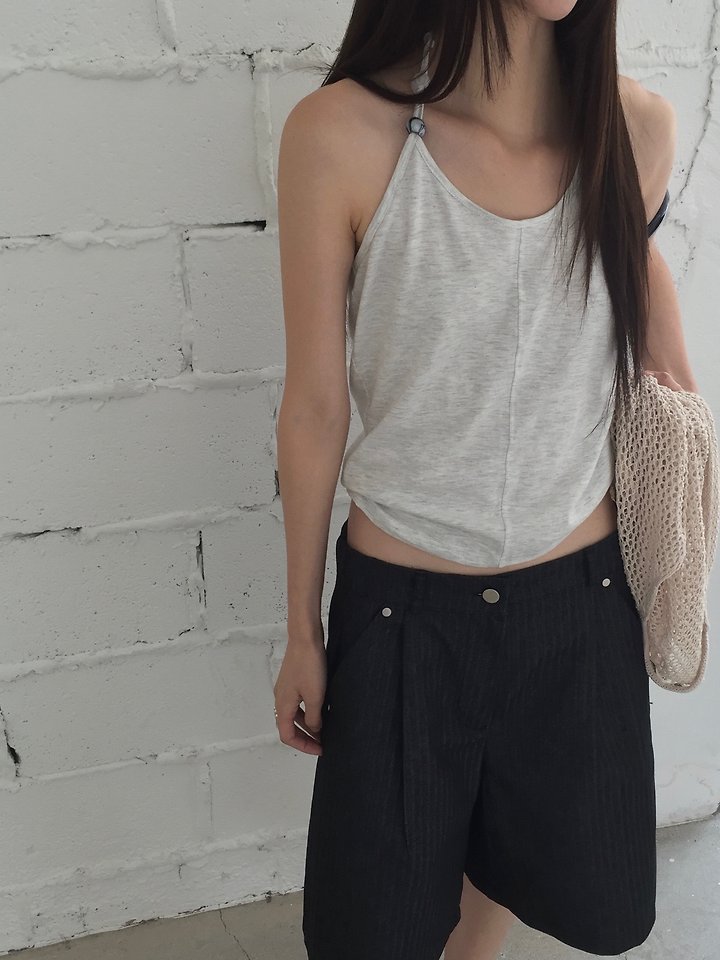Jeiin - Korean Women Fashion - #womensfashion - Marble Sleeveless Top - 11