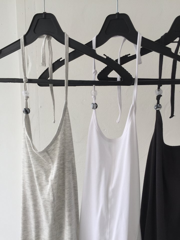 Jeiin - Korean Women Fashion - #womensfashion - Marble Sleeveless Top - 3