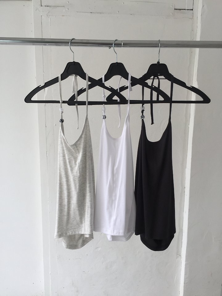 Jeiin - Korean Women Fashion - #womensfashion - Marble Sleeveless Top - 5