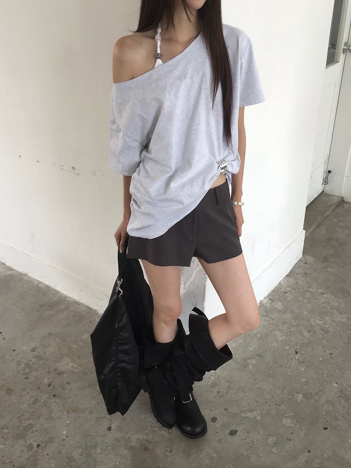 Jeiin - Korean Women Fashion - #womensfashion - Marble Sleeveless Top - 9