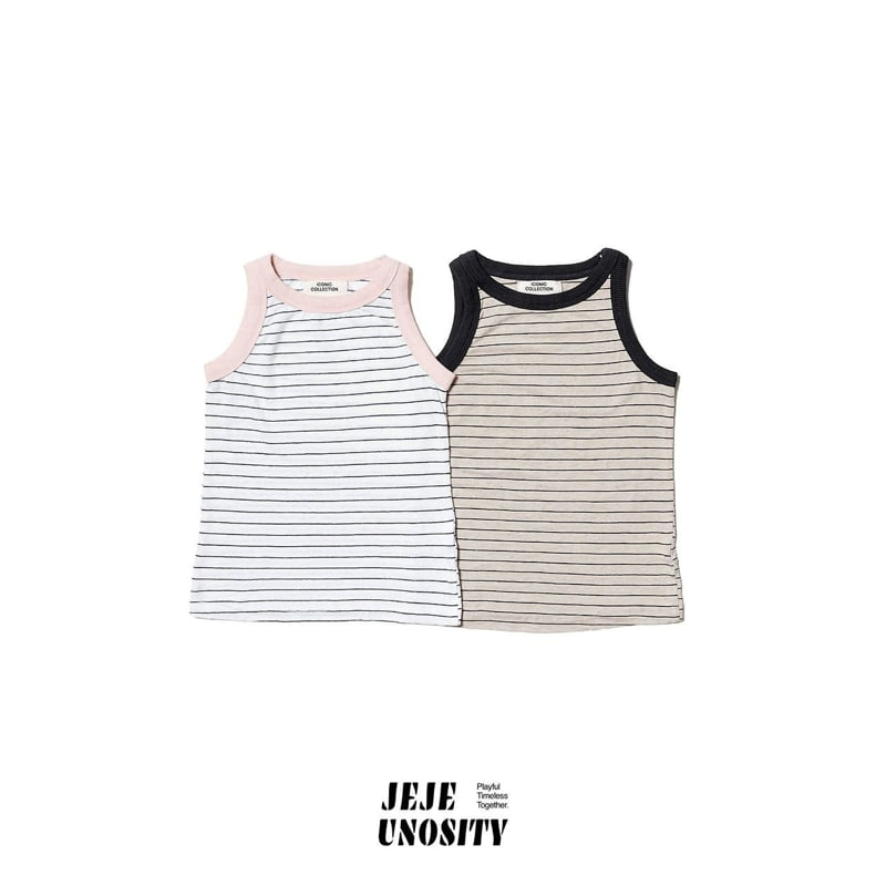 Jejeunosity - Korean Children Fashion - #minifashionista - Off Sleeveless Top