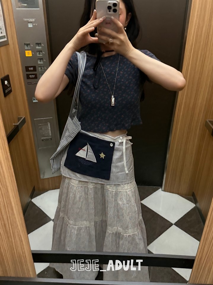 Jejeunosity - Korean Women Fashion - #momslook - Adult Marine Apron - 5