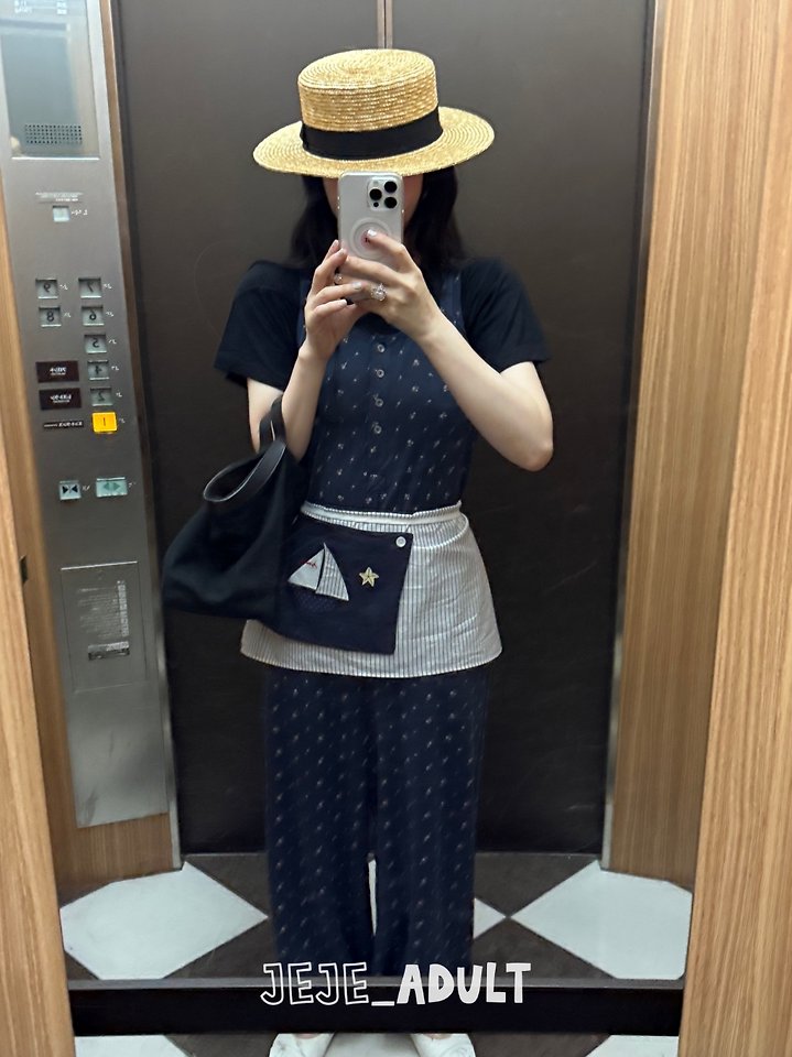 Jejeunosity - Korean Women Fashion - #momslook - Adult Marine Apron - 9