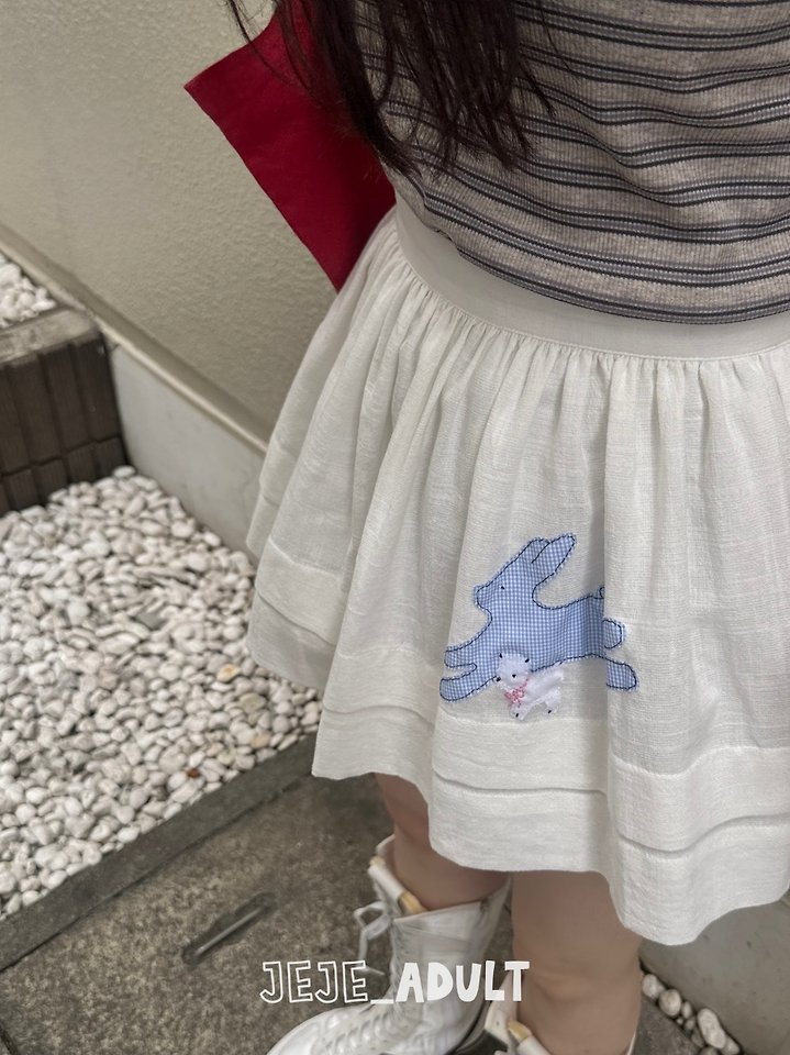 Jejeunosity - Korean Women Fashion - #momslook - Adult Rabbit Skirt - 12