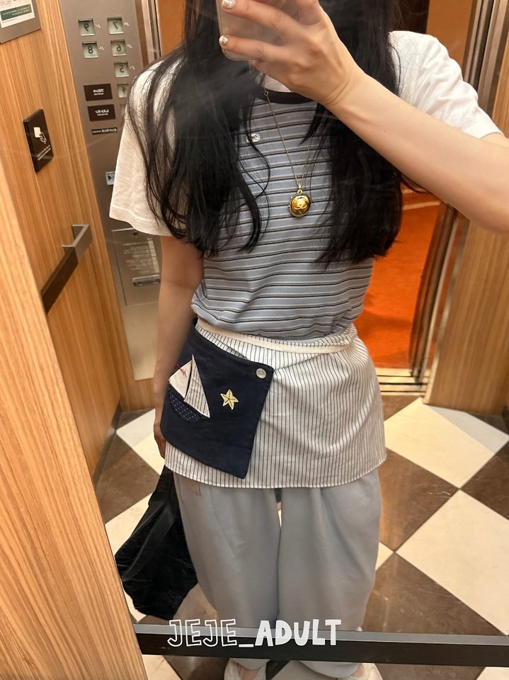 Jejeunosity - Korean Women Fashion - #momslook - Adult Bagel Sleeveless Top - 11