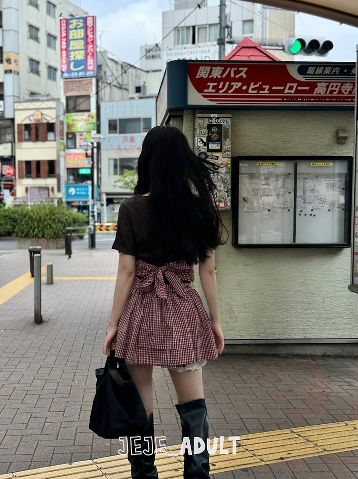 Jejeunosity - Korean Women Fashion - #momslook - Adult Double Layer Tee - 6