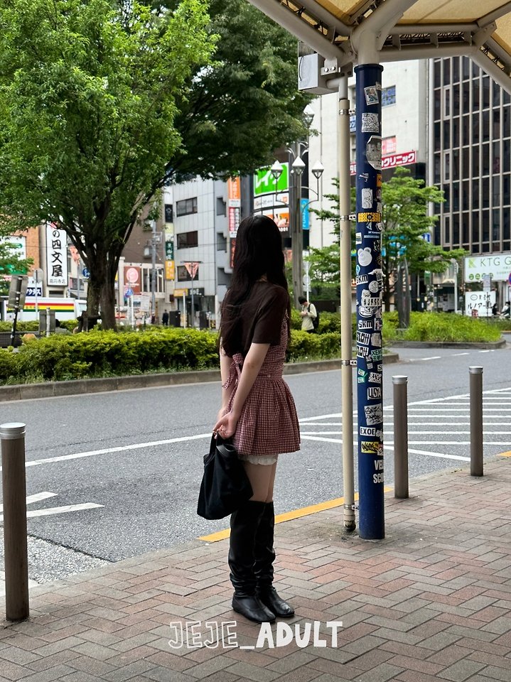 Jejeunosity - Korean Women Fashion - #momslook - Adult Double Layer Tee - 8