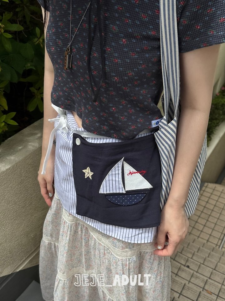 Jejeunosity - Korean Women Fashion - #momslook - Adult Marine Apron - 4