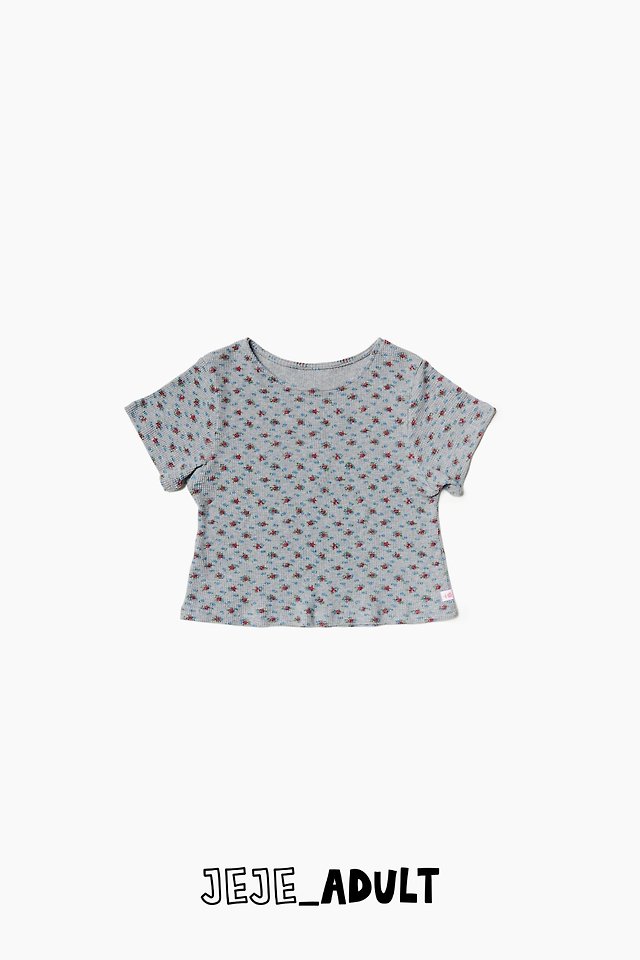 Jejeunosity - Korean Women Fashion - #womensfashion - Adult Flow Waffle Tee - 2