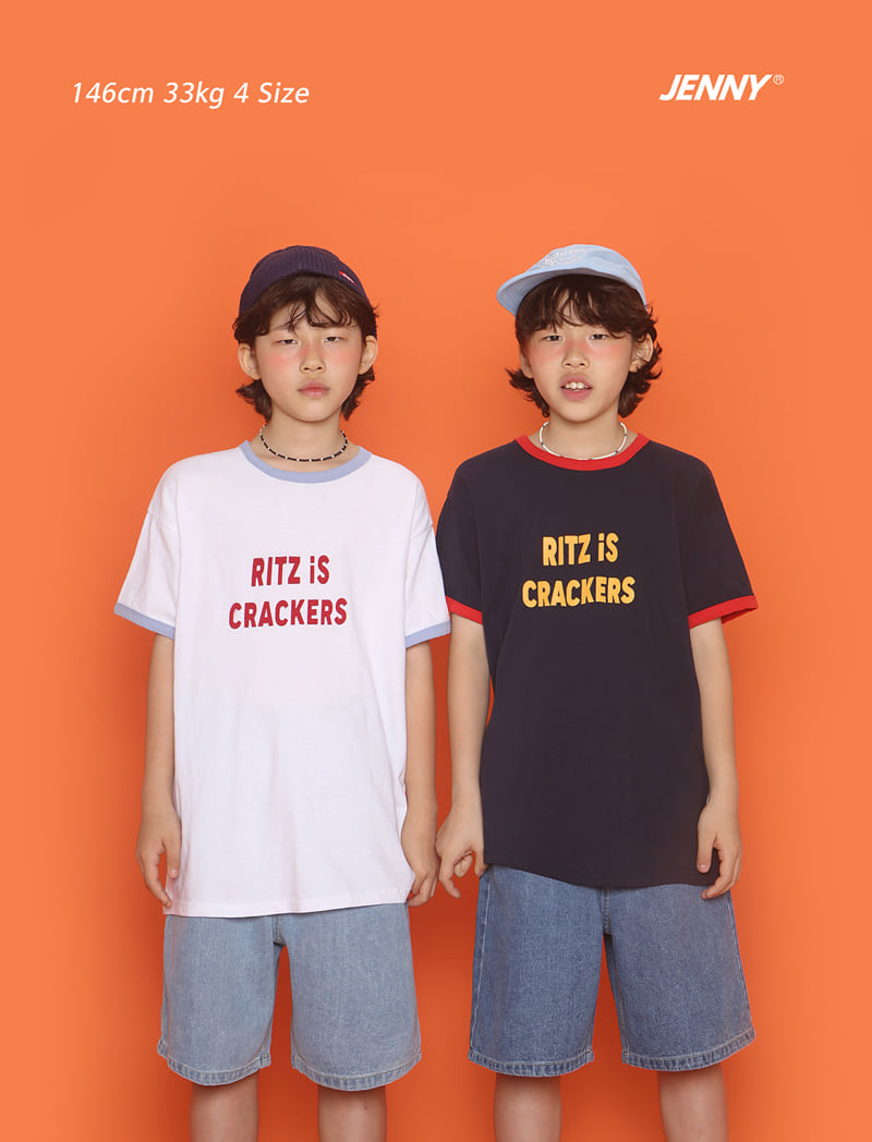 Jenny Basic - Korean Children Fashion - #kidsshorts - Cracker Tee - 3