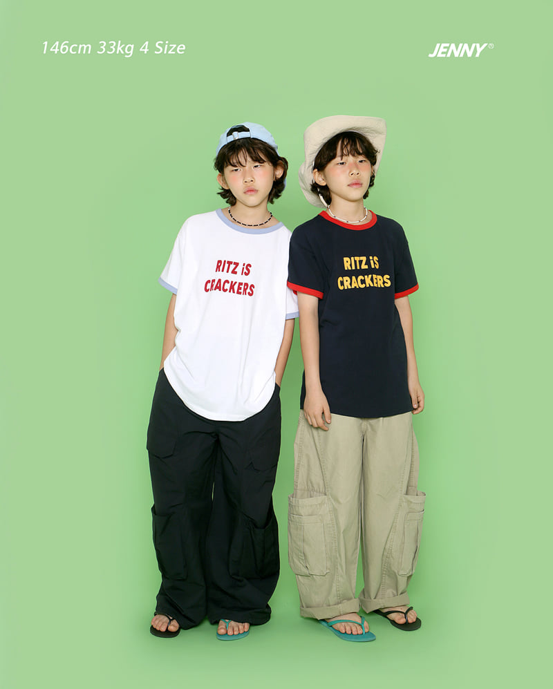 Jenny Basic - Korean Children Fashion - #prettylittlegirls - Cracker Tee - 10