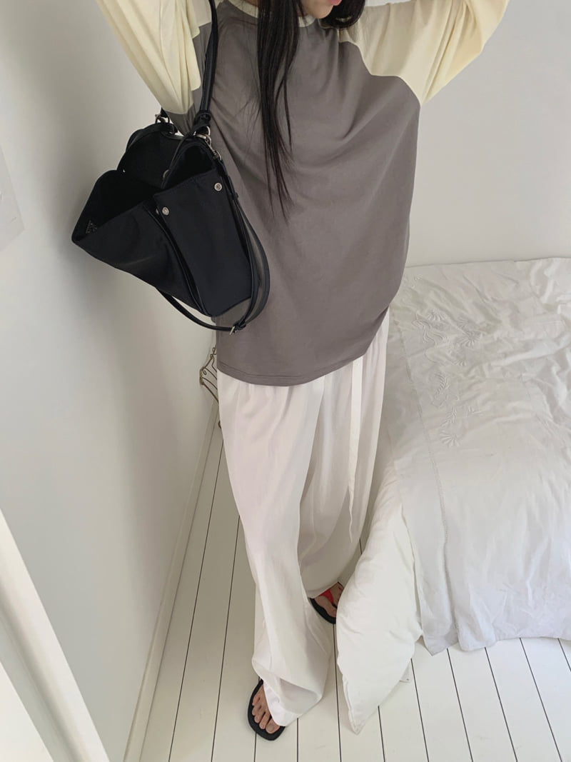 Jkichi - Korean Women Fashion - #momslook - Cool Raglan Tee - 6
