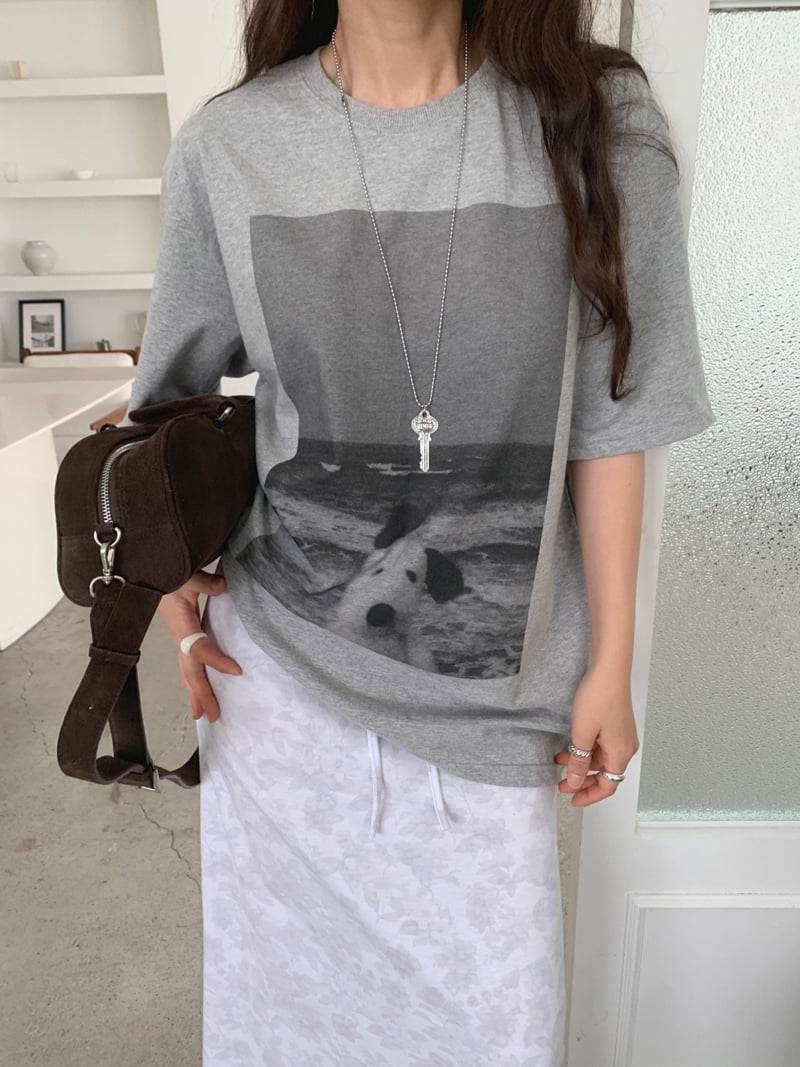 Jkichi - Korean Women Fashion - #momslook - Log Tee