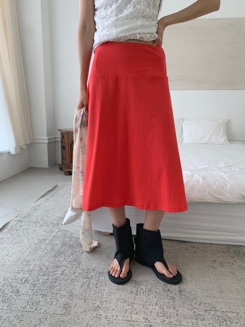 Jkichi - Korean Women Fashion - #pursuepretty - Coast Skirt - 3