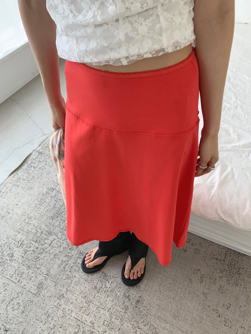 Jkichi - Korean Women Fashion - #romanticstyle - Coast Skirt - 5