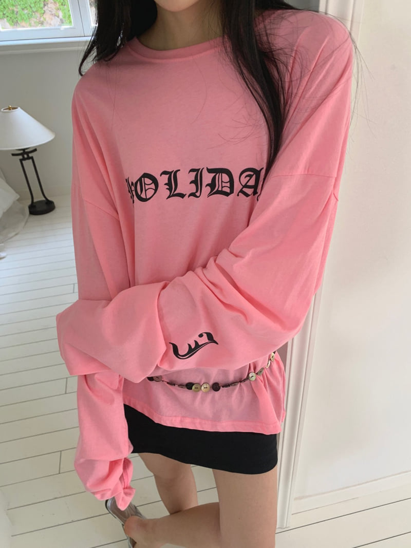 Jkichi - Korean Women Fashion - #thatsdarling - Build Lettering Tee