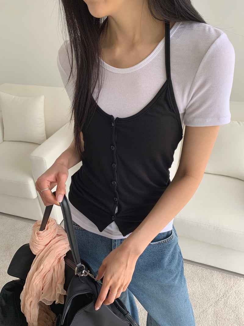 Jkichi - Korean Women Fashion - #thelittlethings - Bijou Halter Top - 6