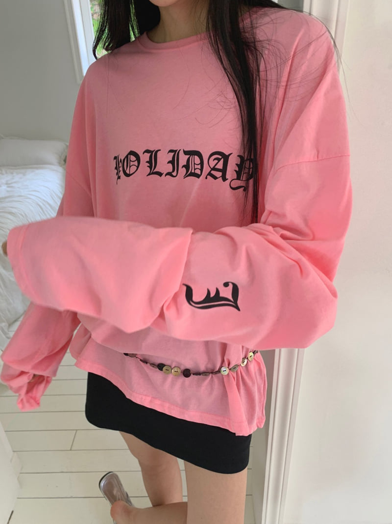 Jkichi - Korean Women Fashion - #thelittlethings - Build Lettering Tee - 2