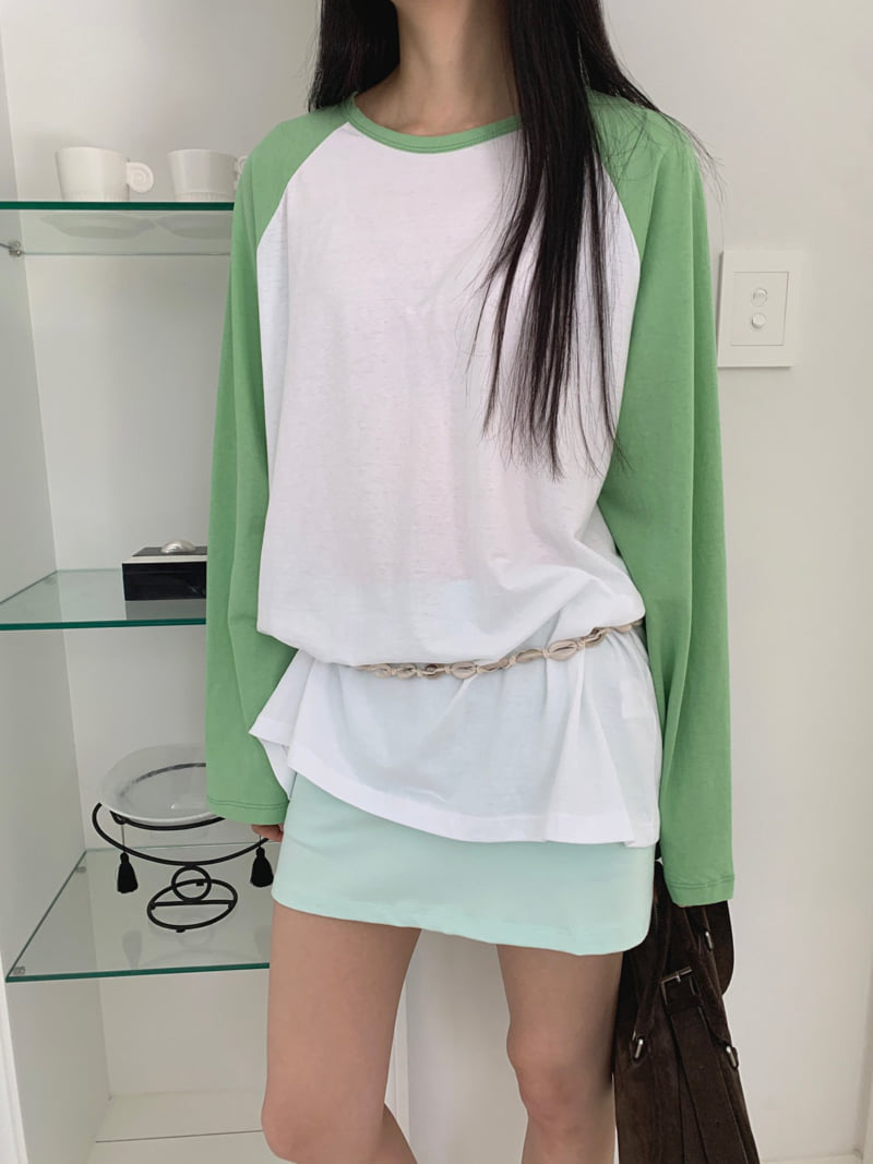Jkichi - Korean Women Fashion - #thelittlethings - Cool Raglan Tee