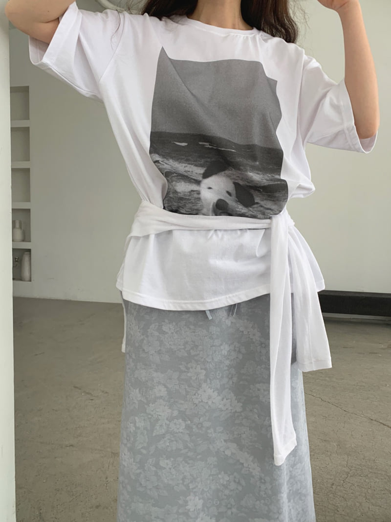 Jkichi - Korean Women Fashion - #womensfashion - Log Tee - 10