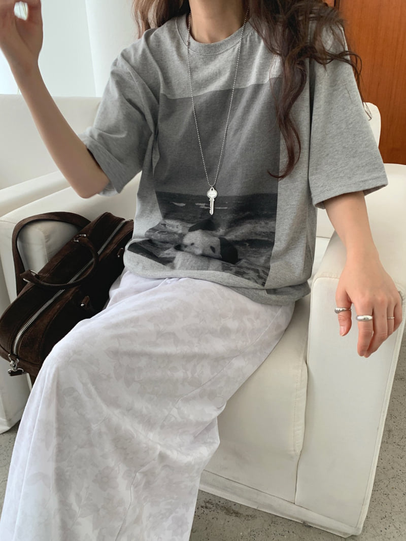 Jkichi - Korean Women Fashion - #womensfashion - Log Tee - 2