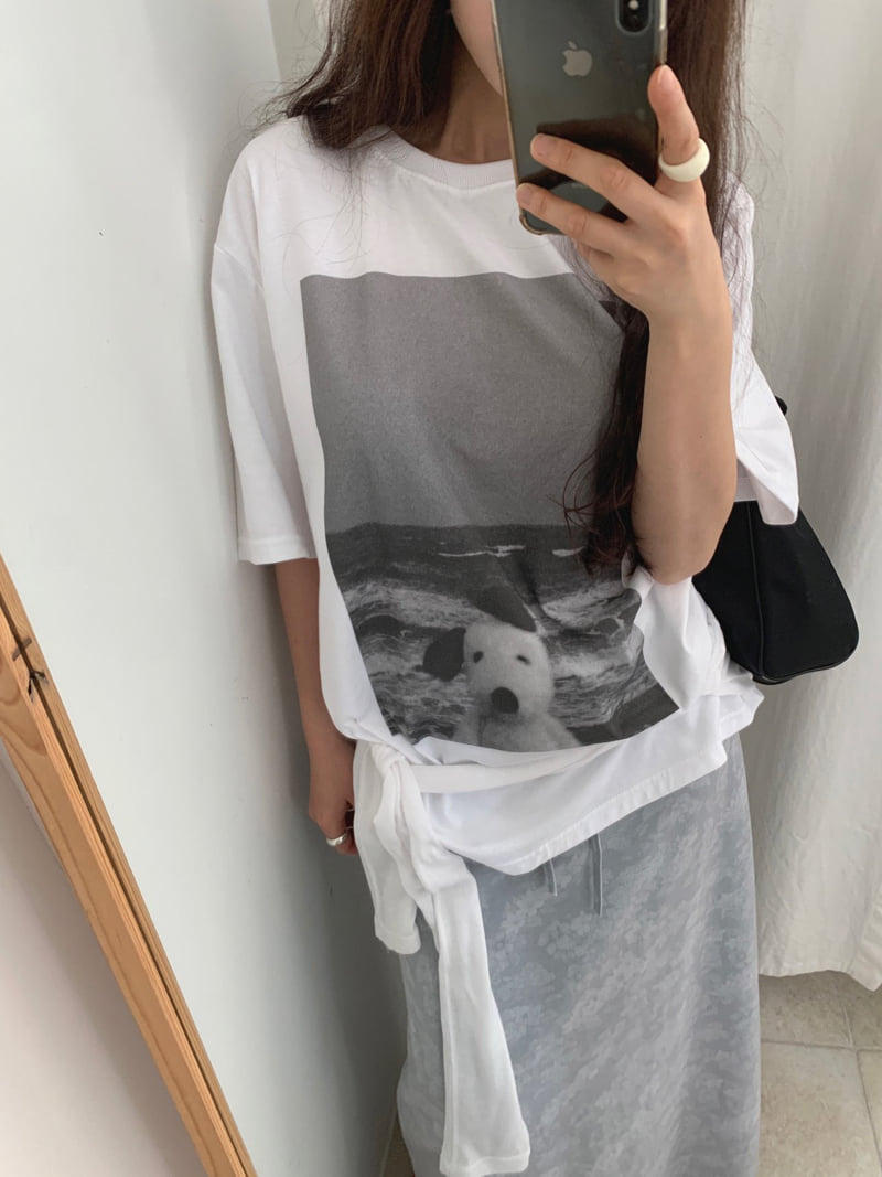 Jkichi - Korean Women Fashion - #womensfashion - Log Tee - 6