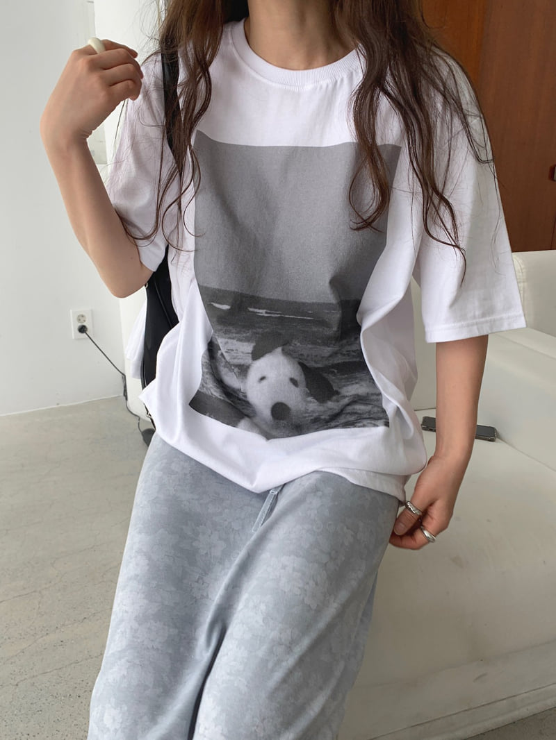 Jkichi - Korean Women Fashion - #womensfashion - Log Tee - 8