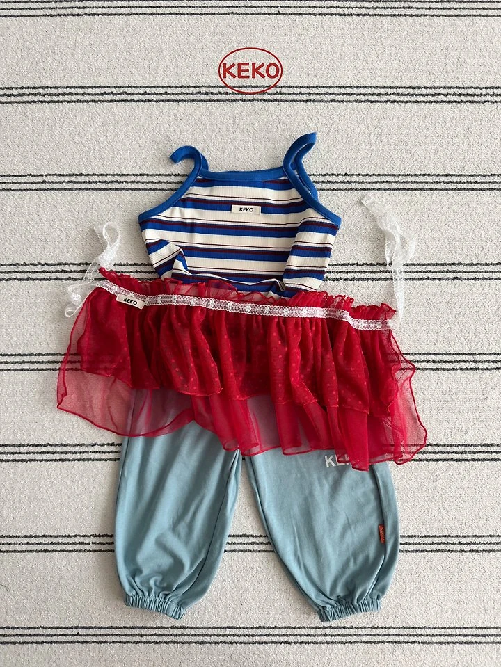 Keko - Korean Baby Fashion - #babyboutique - K Apple Strap Camisole - 5