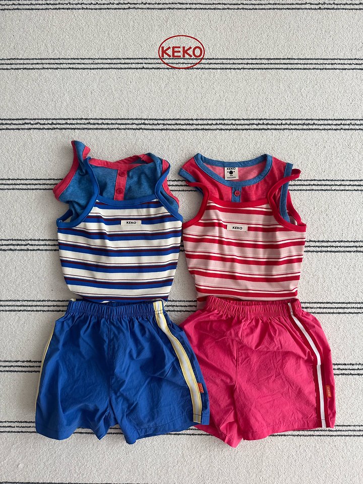 Keko - Korean Baby Fashion - #babyfashion - K Colored Pencil Sleeveless Top - 8