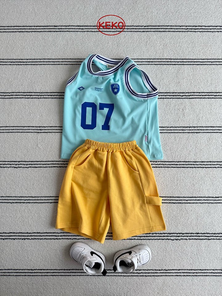 Keko - Korean Baby Fashion - #babyfashion - K Ddangchil Sleeveless Top - 6