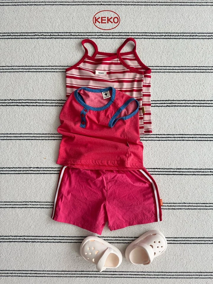 Keko - Korean Baby Fashion - #babyoninstagram - K Colored Pencil Sleeveless Top - 12
