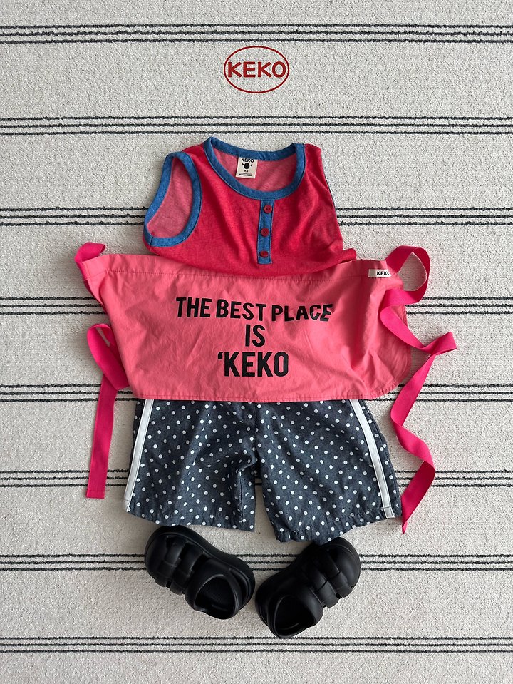 Keko - Korean Baby Fashion - #babyoninstagram - K Best Apron - 5