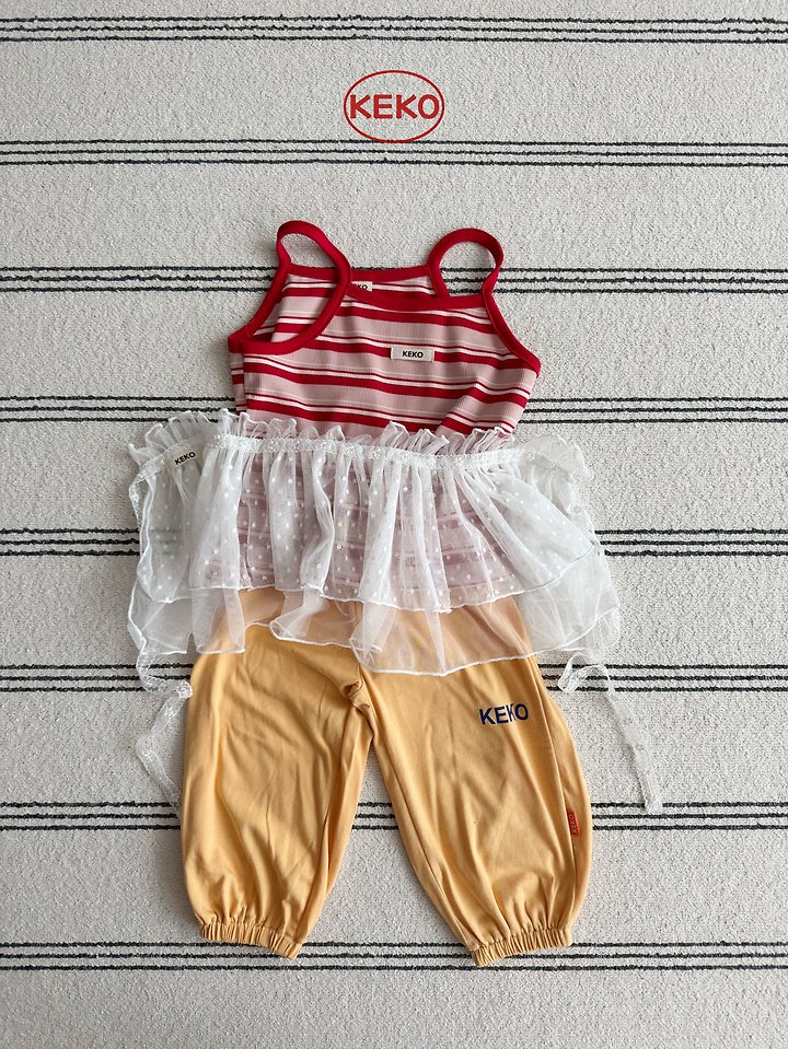 Keko - Korean Baby Fashion - #babylifestyle - K Half Apron - 4