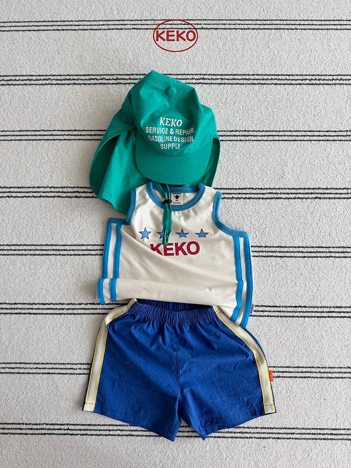 Keko - Korean Baby Fashion - #babyoutfit - K Cartoon Sleeveless Top - 9