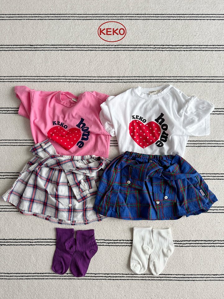 Keko - Korean Baby Fashion - #babyoutfit - K K-Home Tee - 8