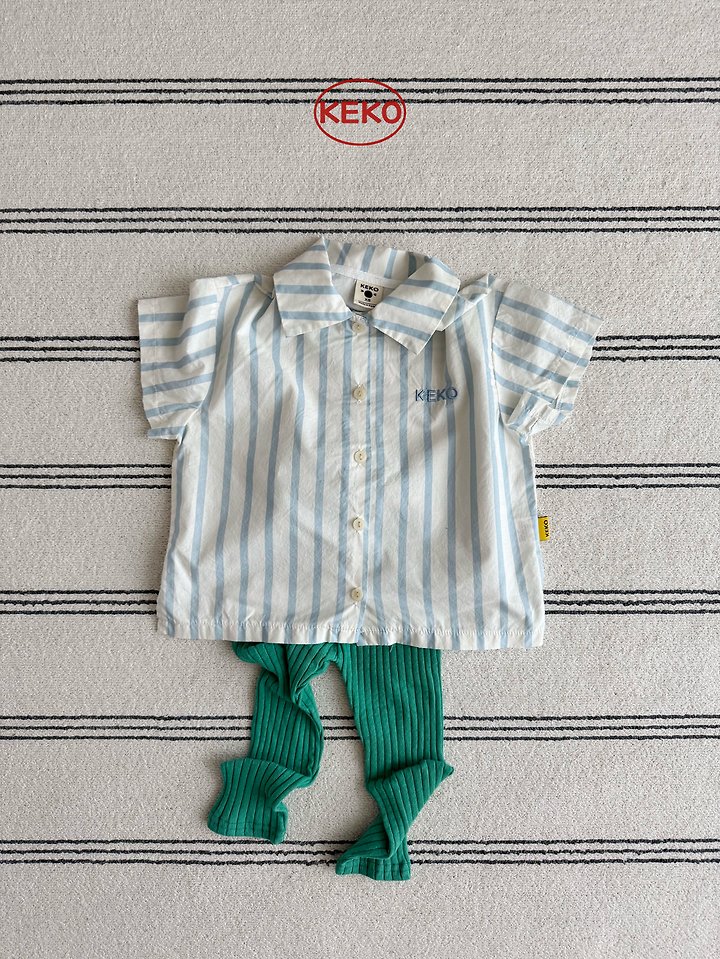 Keko - Korean Baby Fashion - #babyootd - K Papillon Shirt - 4