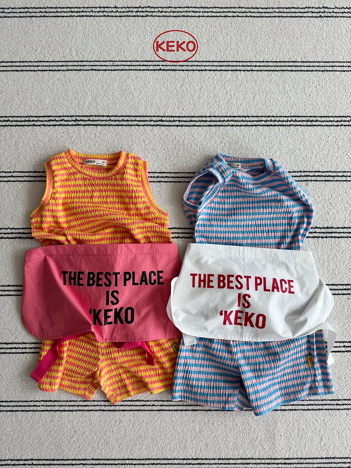 Keko - Korean Baby Fashion - #babyoutfit - K Best Apron - 8