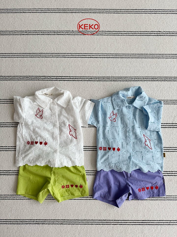 Keko - Korean Baby Fashion - #babywear - K Bird Shirt - 7