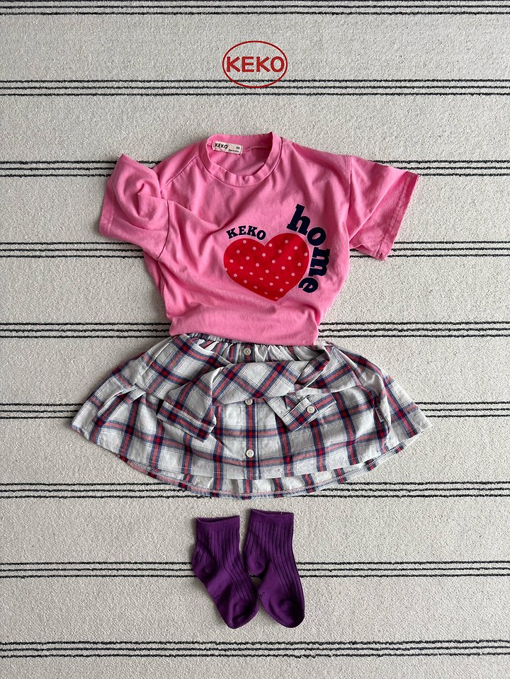 Keko - Korean Baby Fashion - #onlinebabyboutique - K K-Home Tee - 11